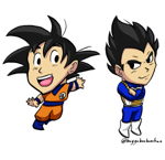 Goku and Vegeta