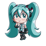 Chibi of Hatsune Miku