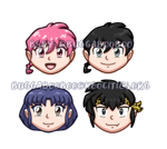 Ranma 1/2 Chibis